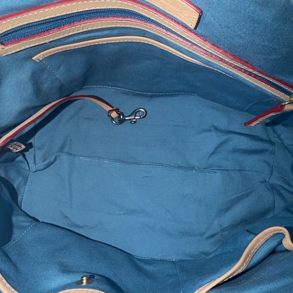 Vintage Dooney & Bourke Multicolor Satchel - Picture 11 of 16